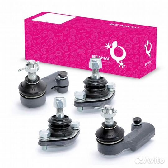 Опора шаровая+ наконечник рулевой, комплект 