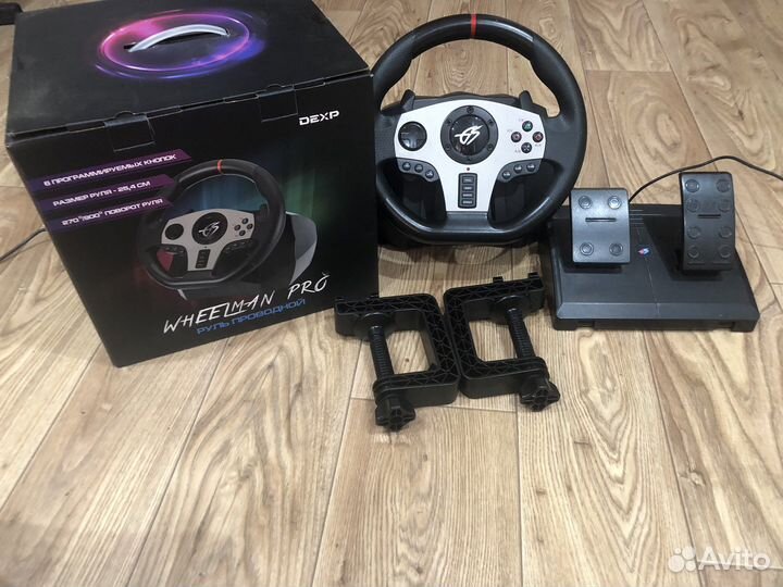 Игровой руль dexp Wheelman Pro