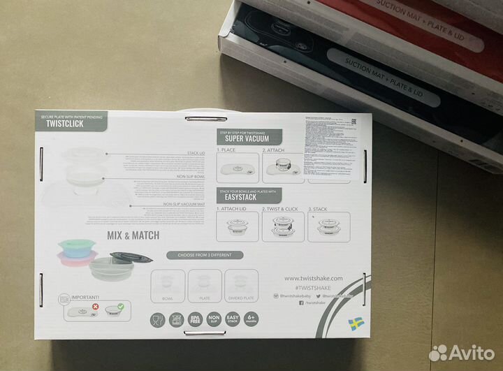 Новый набор посуды Twistshake Click Mat