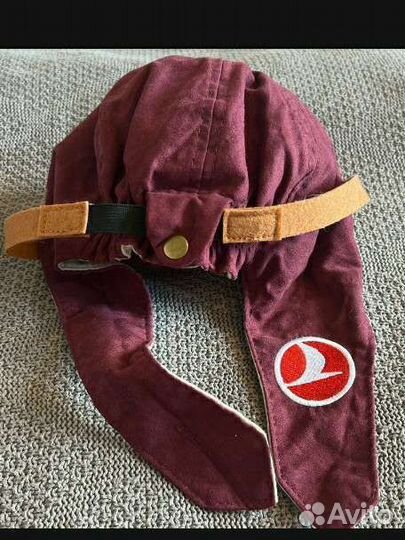 Детская шапка шлем пилота Turkish airlines