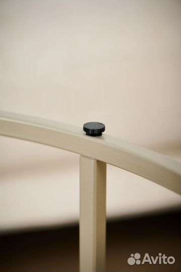 Журнальный столик круглый 2 шт цвет Белый мрамор