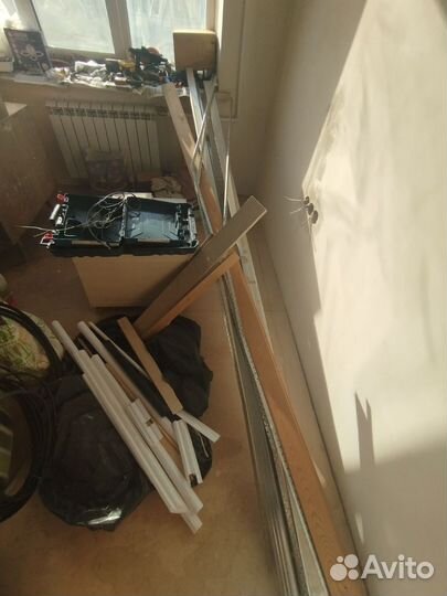 Остатки стройматериалов после ремонта