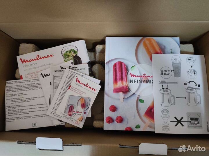 Блендер moulinex infinumix+