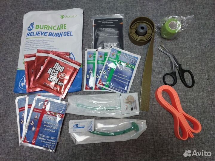 Тактическая медицина жгут/ипп/гемостатик/ножницы