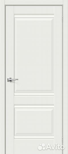 Дверь межкомнатная белая Браво