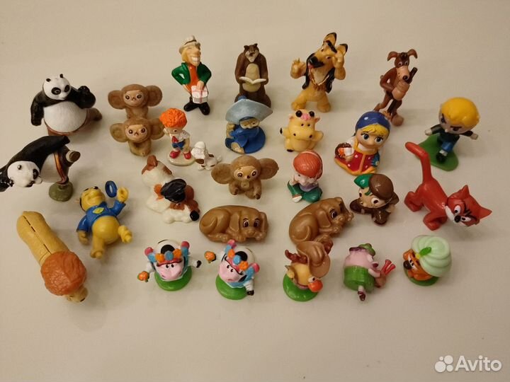 Игрушки из киндер сюрприза