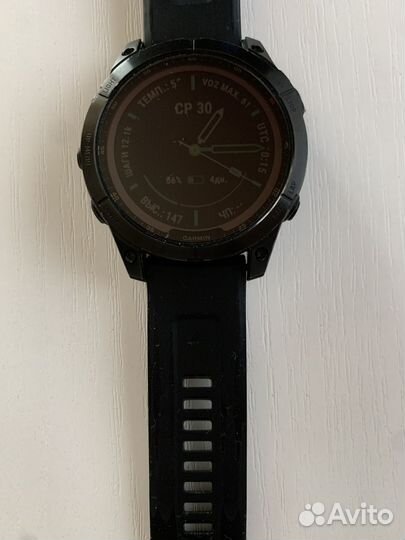 Garmin Fenix 7 sapphire solar (с картами России)