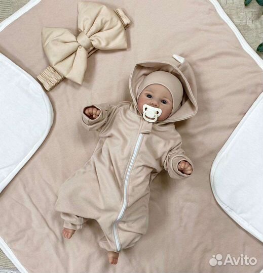 Комплект на выписку для девочки лето