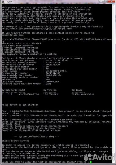 Коммутатор Cisco WS-C2960PD-8TT-L, 48TT-L, 24TT-L