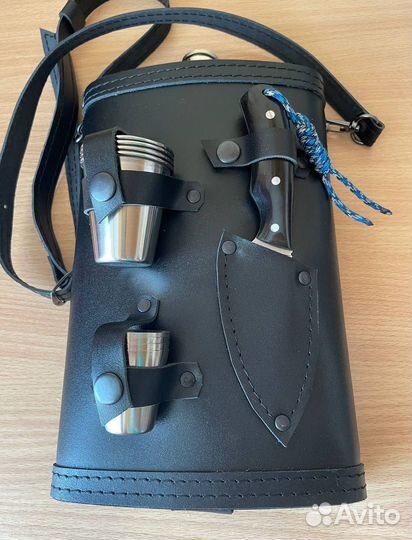 Походный набор фляжка