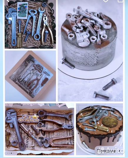 Формы для шоколада, воска, гипса