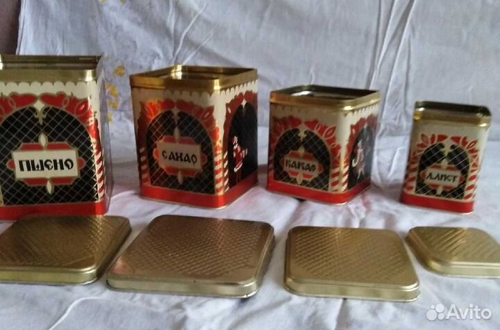 Набор для сыпучих продуктов 2вида