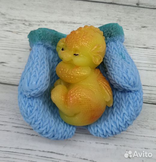 Мыло ручной работы дракончики