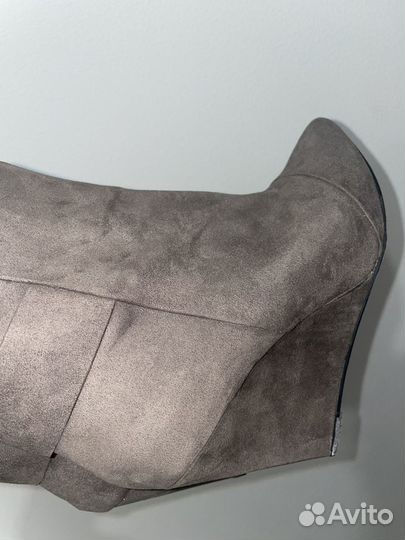 Полусапожки zara серые