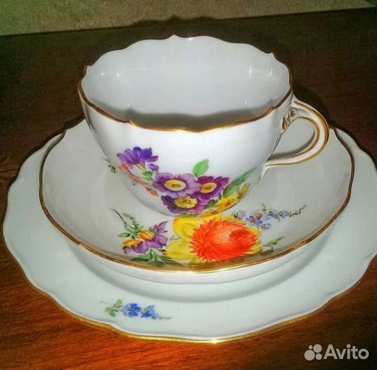 Мейсенский чайно-кофейный сервиз