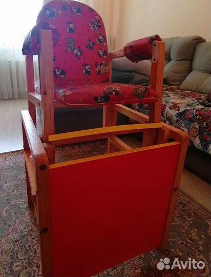 Детский стол и стул трансформер