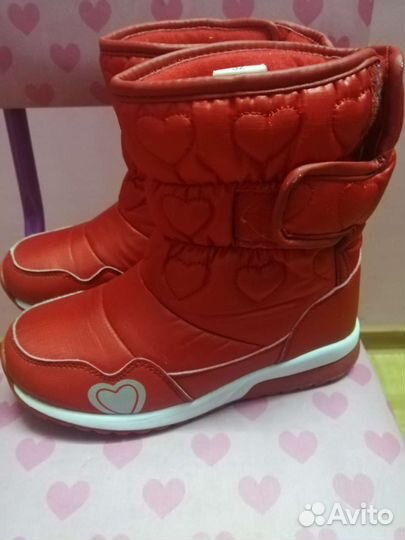 Сапоги, зимние сапожки детские, 32 размер