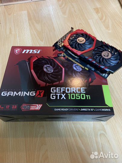 Видеокарта gtx 1050 ti 4gb