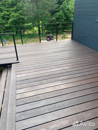 Палубная/ террасная доска из лиственницы