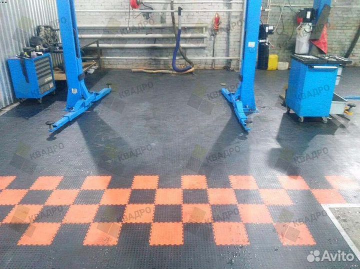 Плитка пвх в гараж