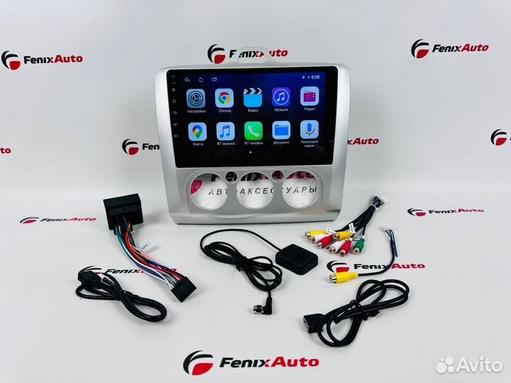 Магнитола Ford Focus 2 2005-2011 Android