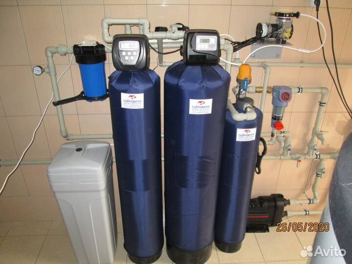 Обслуживание систем водоочистки, водоподготовка