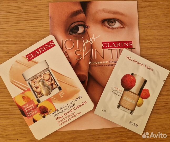 Пробники clarins