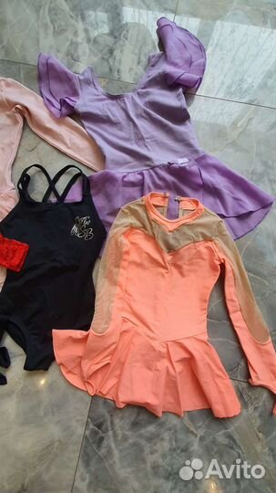 Набор Купальник гимнастический с юбкой от 3 до 5