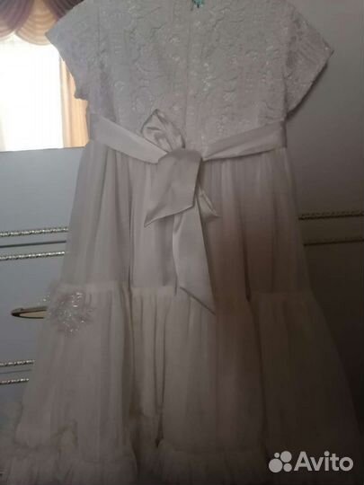 Платье для девочки новогоднее