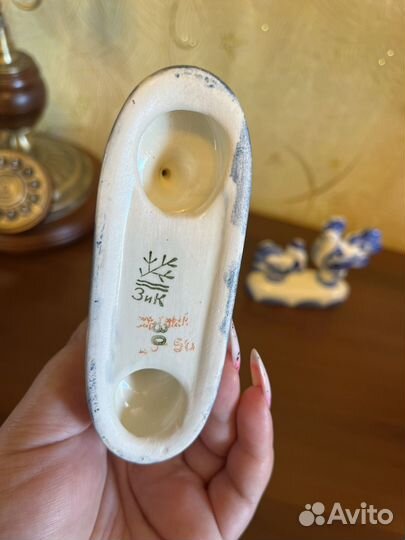 Фарфоровые фигурки СССР Гжель