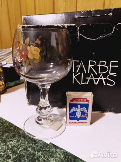 Бокалы хрусталь в упаковке и без