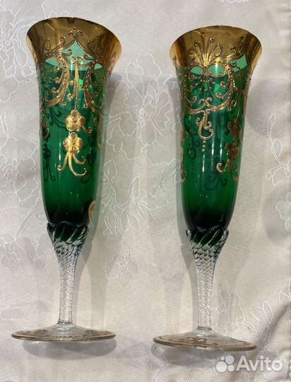 Бокалы Богемия Чехия винтаж