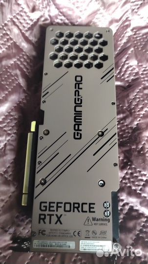 RTX 3080ti palit gamingpro