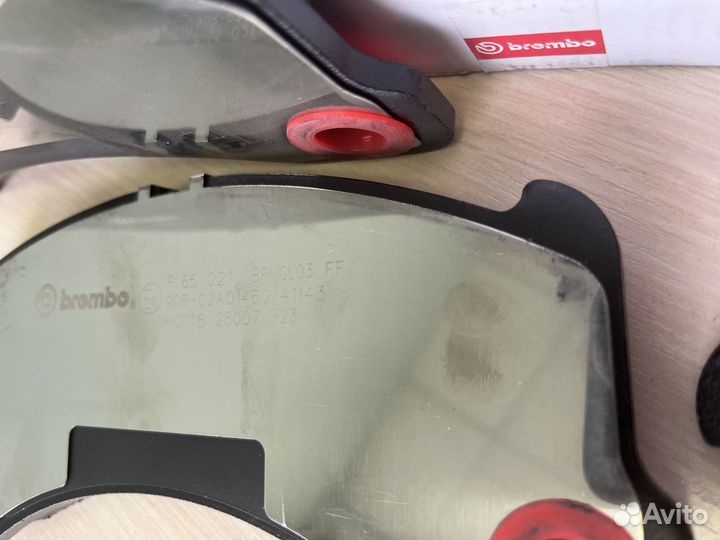 Тормозные колодки brembo porsche / VAG P65021