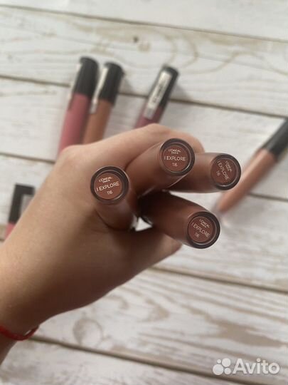 Loreal жидкие помады