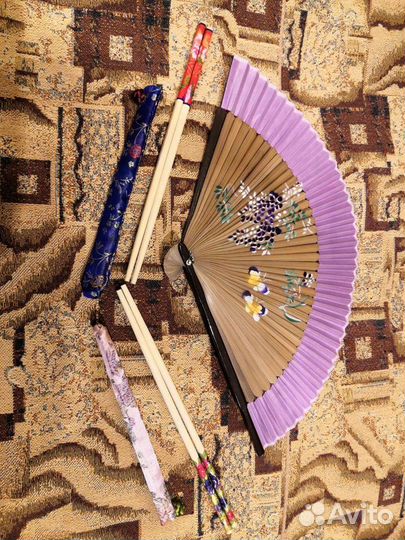 Веер и палочки Китай