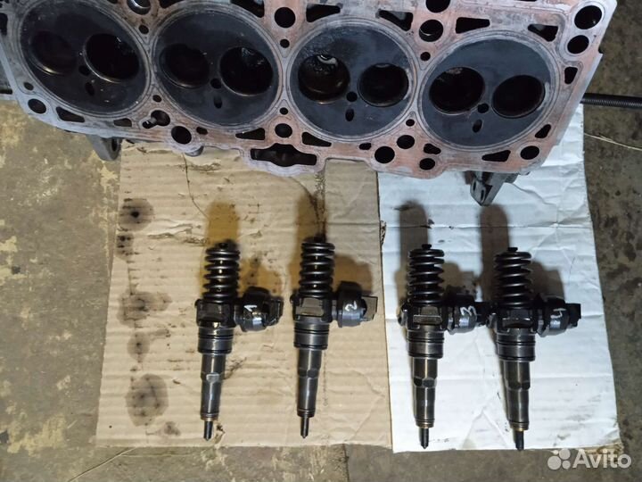 Двигатель volkswagen T5 1.9 axc в разборе