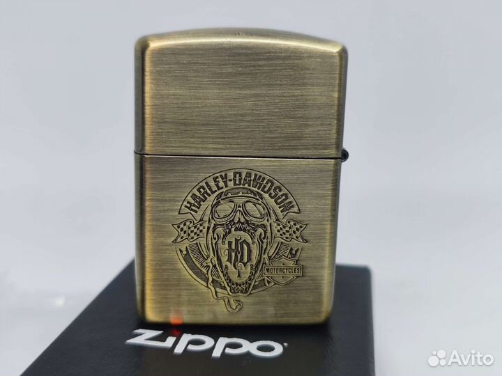 Зажигалка zippo armor harley davidson