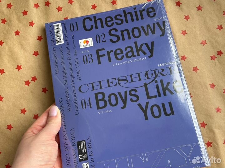 Новые альбомы Itzy - Cheshire (Limited)