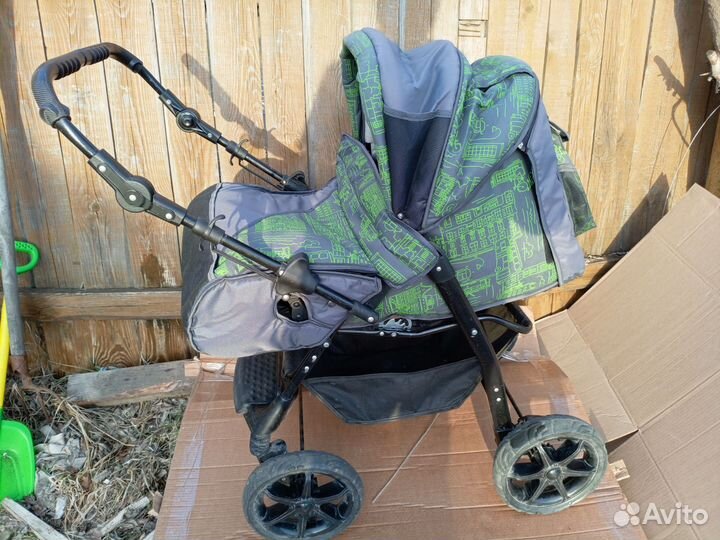 Коляска 3 в 1 бу