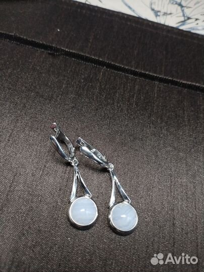 Серьги серебро