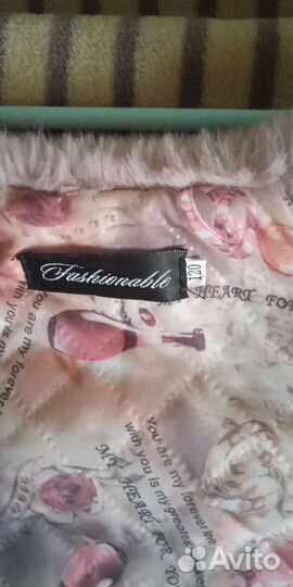 Жилет меховой детский 4-5 лет