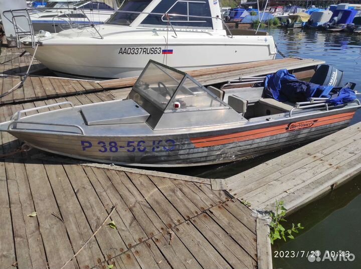 Вельбот 45, без мотора