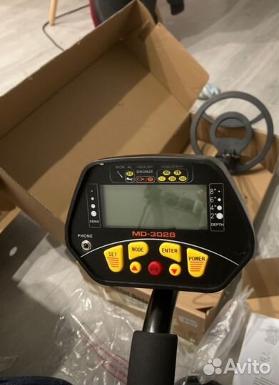 Металлоискатель новый