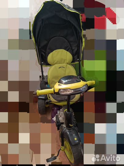 Детский велосипед с ручкой Nika kids