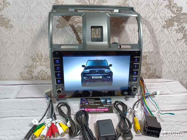 Магнитола UAZ Patriot андроид новая