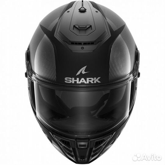 Мотошлем Shark Spartan Rs Carbon Skin, цвет Карбон