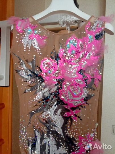 Купальник художественная гимнастика 140 р