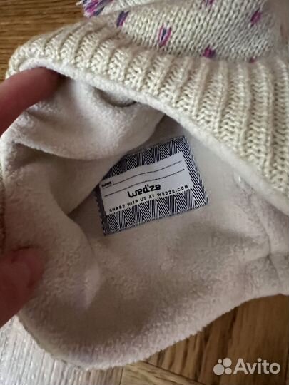 Вязанная шапка детская