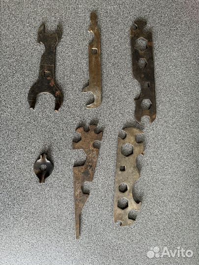 Набор гаечных ключей СССР 6 штук